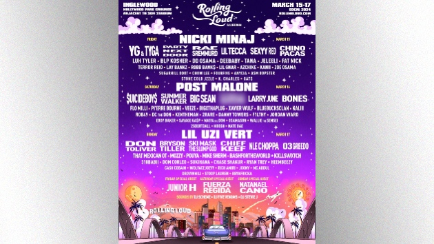 ROLLING LOUD CALIFORNIA 2024 UNVEILS STAR-STUDDED LINEUP WITH NICKI MINAJ,  POST MALONE, AND FUTURE X METRO BOOMIN — A BOOK OF MAGAZINE