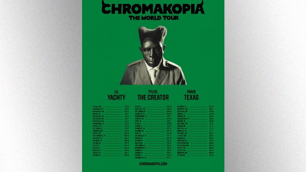 Tyler, The Creator Announces Tour Supporting ‘Chromakopia’ - K104 FM